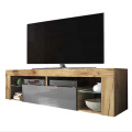 Gabinete de soporte de TV LED de madera UV de alto brillo